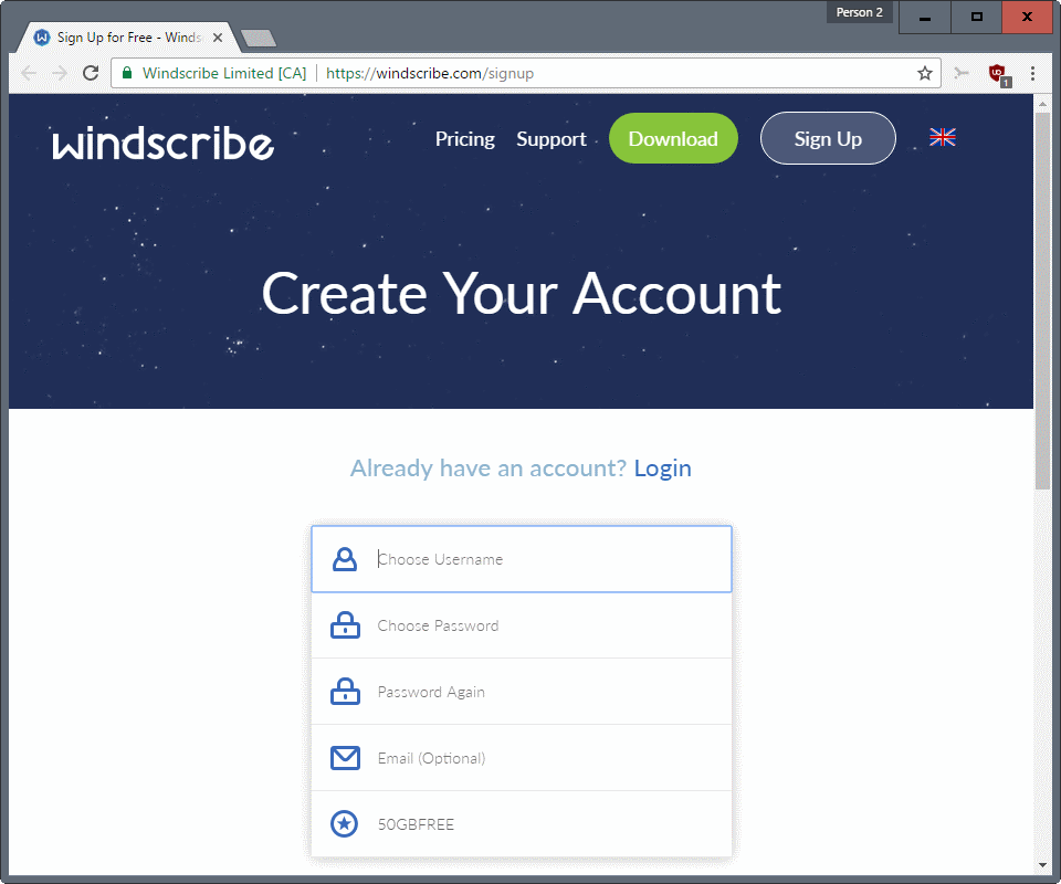 free voucher codes for windscribe